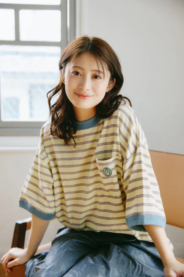 Chiikawa Big Silhouette Pocket T-Shirt Robert P. Miller x Talking Usagi BANANA