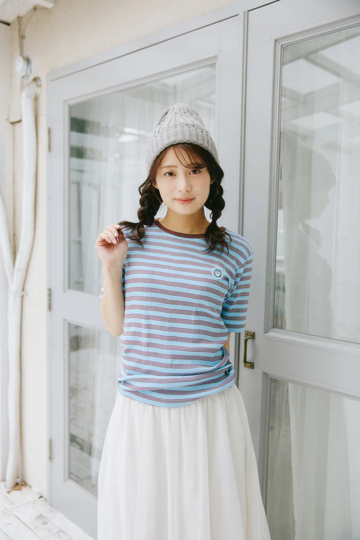 Chiikawa T-shirt Robert P. Miller x Talking Hachiware BLUEBERRY