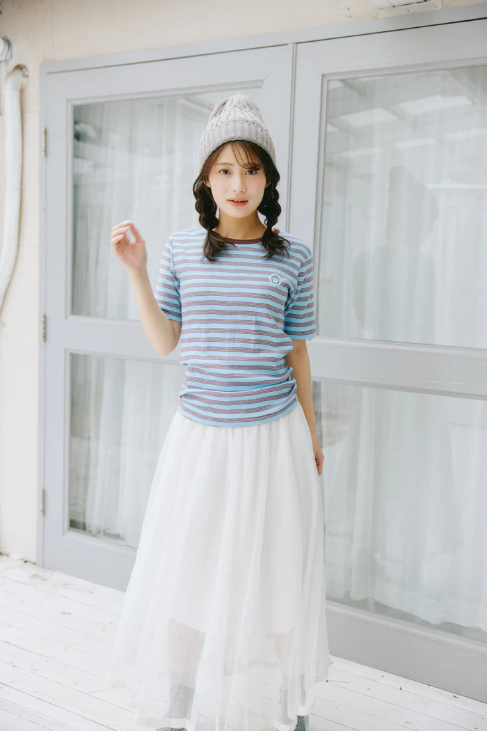 Chiikawa T-shirt Robert P. Miller x Talking Hachiware BLUEBERRY