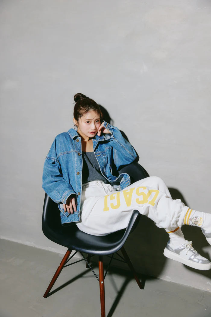 Chiikawa Sweatpants Peace Usagi White