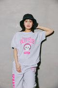 Chiikawa T-shirt Peace Chiikawa Heather Gray