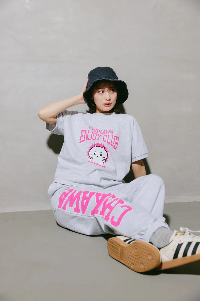 Chiikawa T-shirt Peace Chiikawa Heather Gray