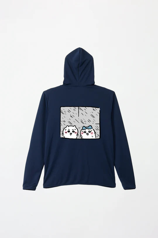 Chiikawa, it rained normally!! Dry zip hoodie V.02