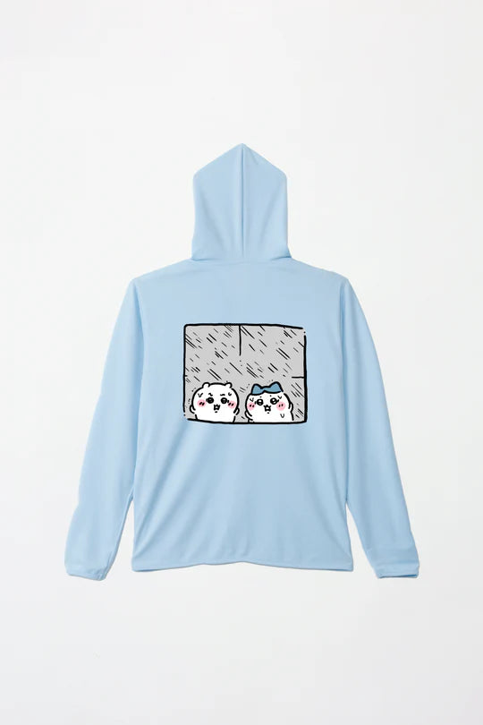 Chiikawa, it rained normally!! Dry zip hoodie V.02