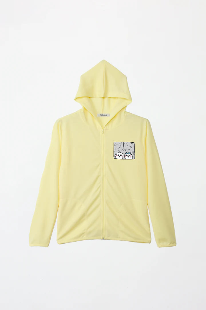 Chiikawa, it rained normally!! Dry zip hoodie V.01