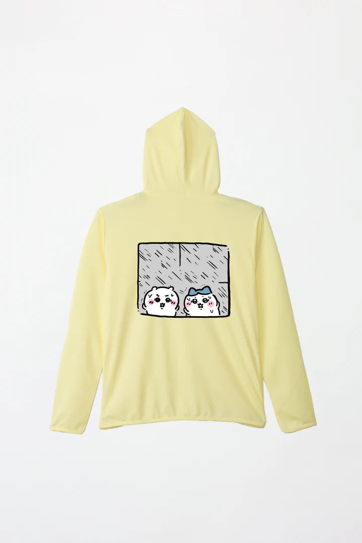 Chiikawa, it rained normally!! Dry zip hoodie V.02