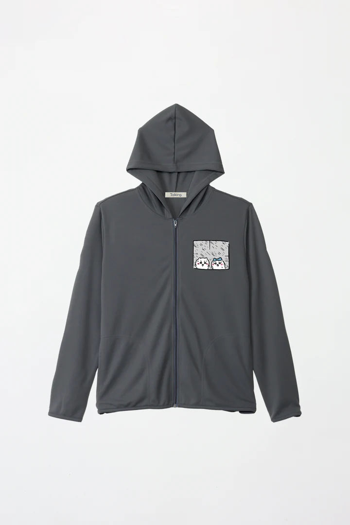 Chiikawa, it rained normally!! Dry zip hoodie V.01