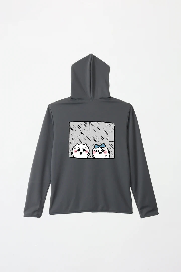 Chiikawa, it rained normally!! Dry zip hoodie V.02