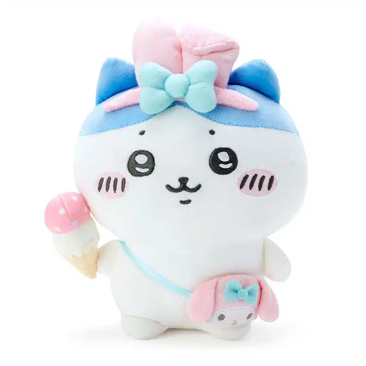 Chiikawa × Sanrio Characters Petit Mini Mascot (Hachiware)