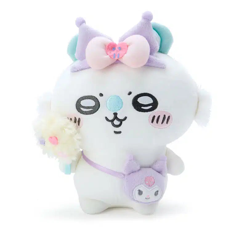 Chiikawa × Sanrio Characters Petit Mini Mascot (Momonga)
