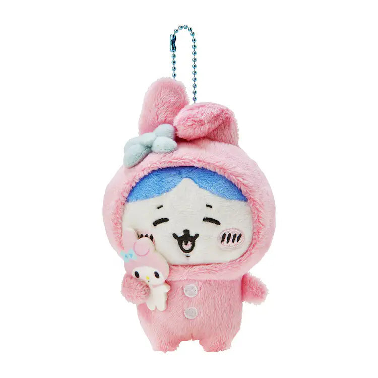 Chiikawa × Sanrio Characters Petit Mini Mascot (Hachiware)