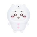 Nagano Characters Plush S (Chiikawa Wearing a Joke Bear Hood)
