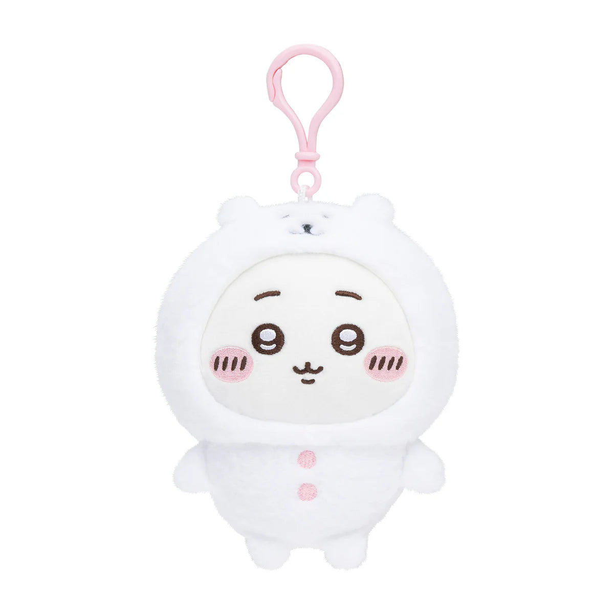 Nagano Characters Mascot (Chiikawa Wearing a Joke Bear Hood)