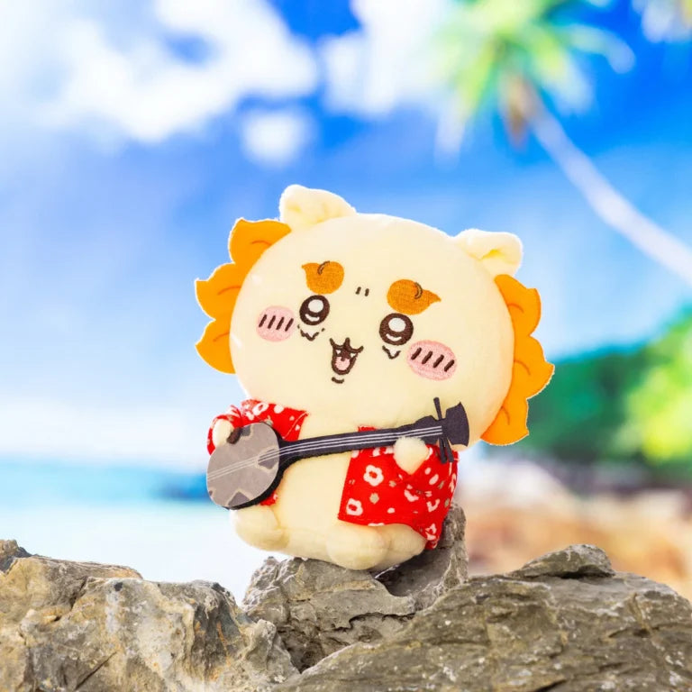 Chiikawa Shisa's Souvenir Shop Sanshin Shisa Plush S