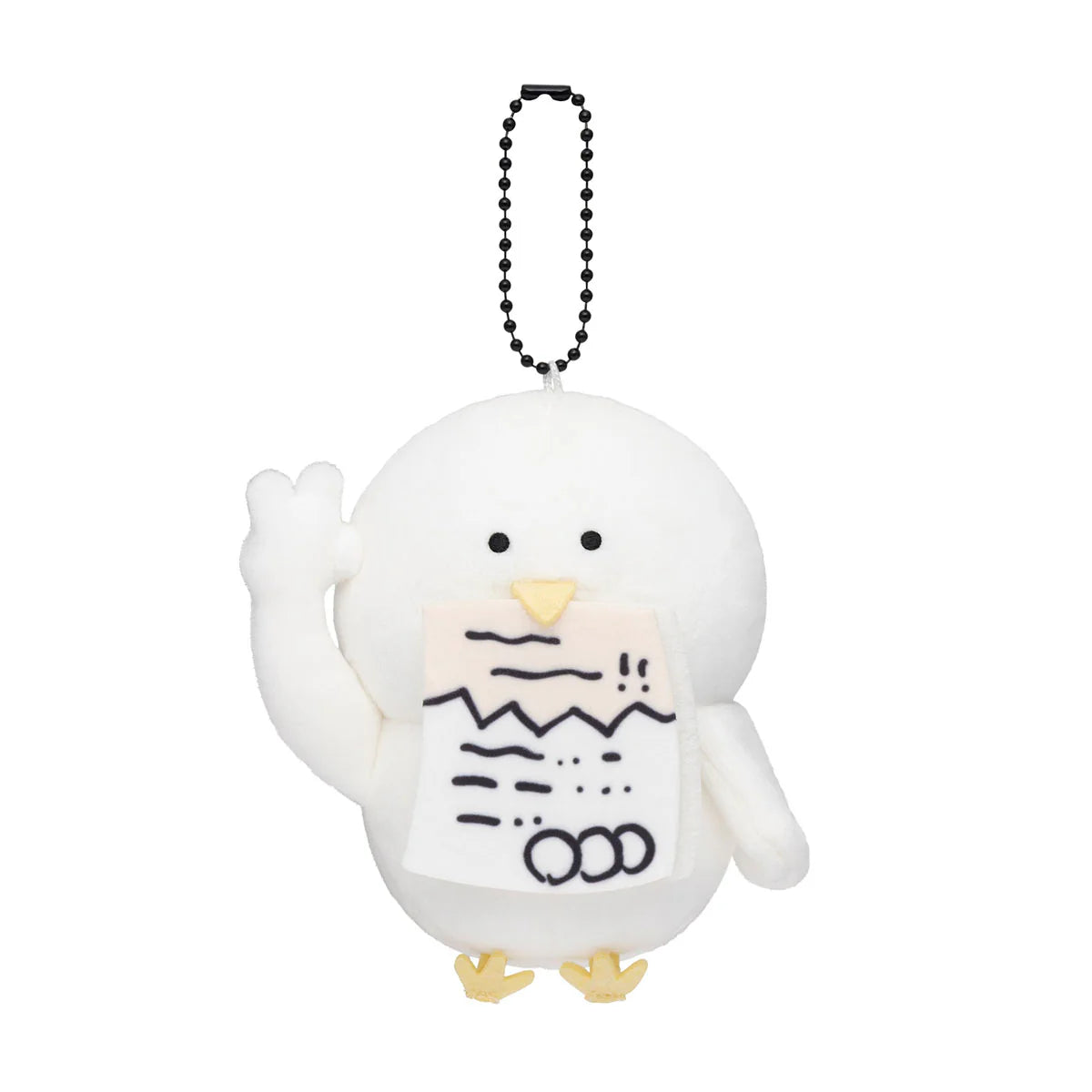 [Pre-Order] Chiikawa Movie "Chiikawa" Mascot Plush (The "Bird" that is somehow attached to them)