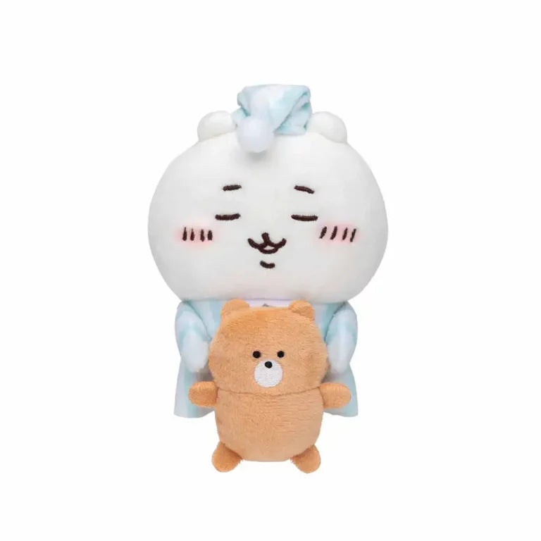 Chiikawa Desktop Hang Plush (Sleepy Chiikawa)