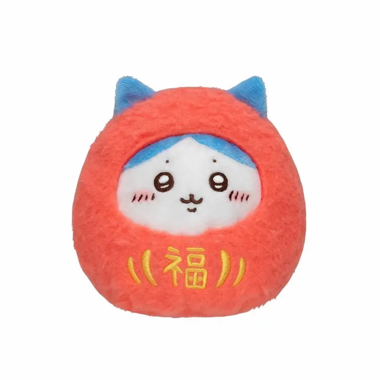 Chiikawa Daruma Turned Over! Rolled Over Plush (Hachiware)