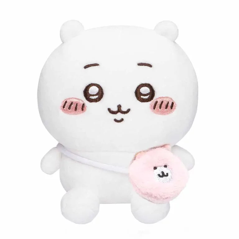 Chiikawa Excited to Go Out! Sitting Mini Plush (Chiikawa)