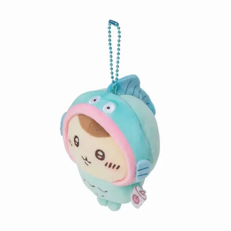 Chiikawa × Sanrio Characters Petit Mini Mascot (Kurimanju & Hangyodon)