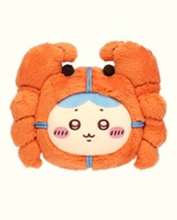 Chiikawa Hairy Crab Plush Charm Set