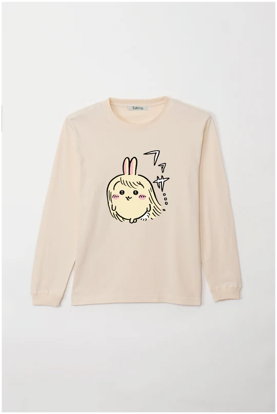 Chiikawa Fasa... Long-sleeved T-shirt V.01