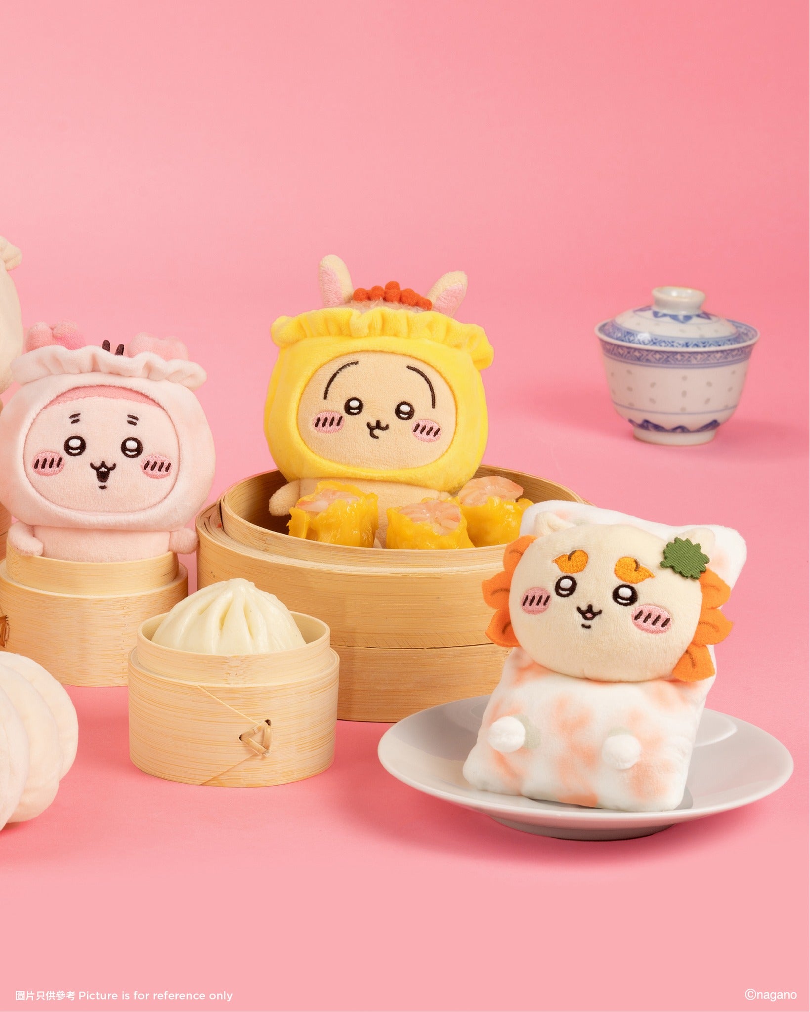 Chiikawa Plush Hong Kong Dessert Collection Series (Set for 8)