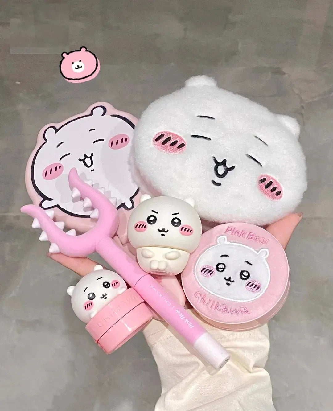 Pink Bear X CHIIKAWA Makeup Collection (Chiikawa)