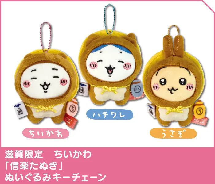 Shigaraki Tanuki (Raccoon Dog) Mascot (Set for 3)
