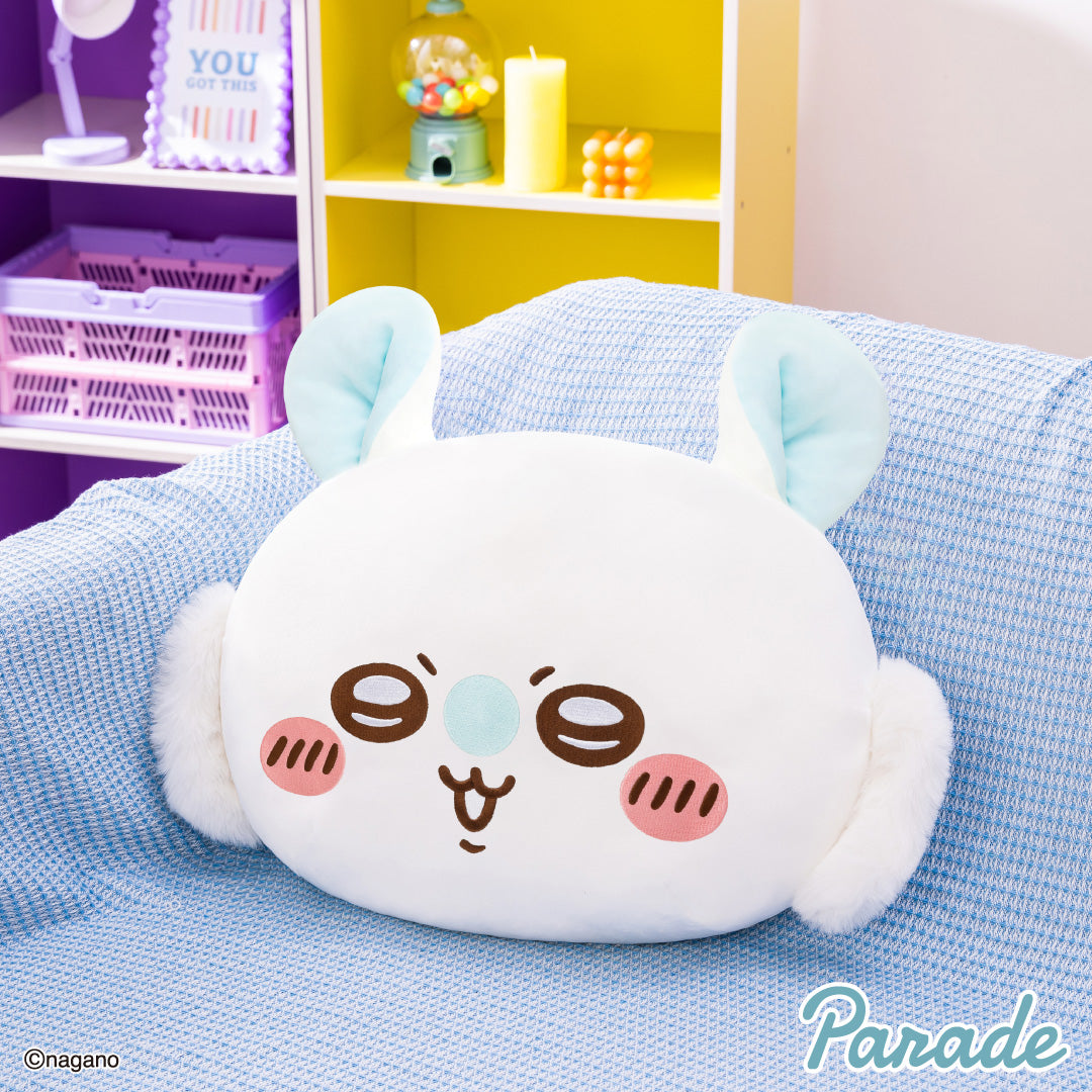 Peluche géante Chiikawa Mochiru Okao Super BIG ①
