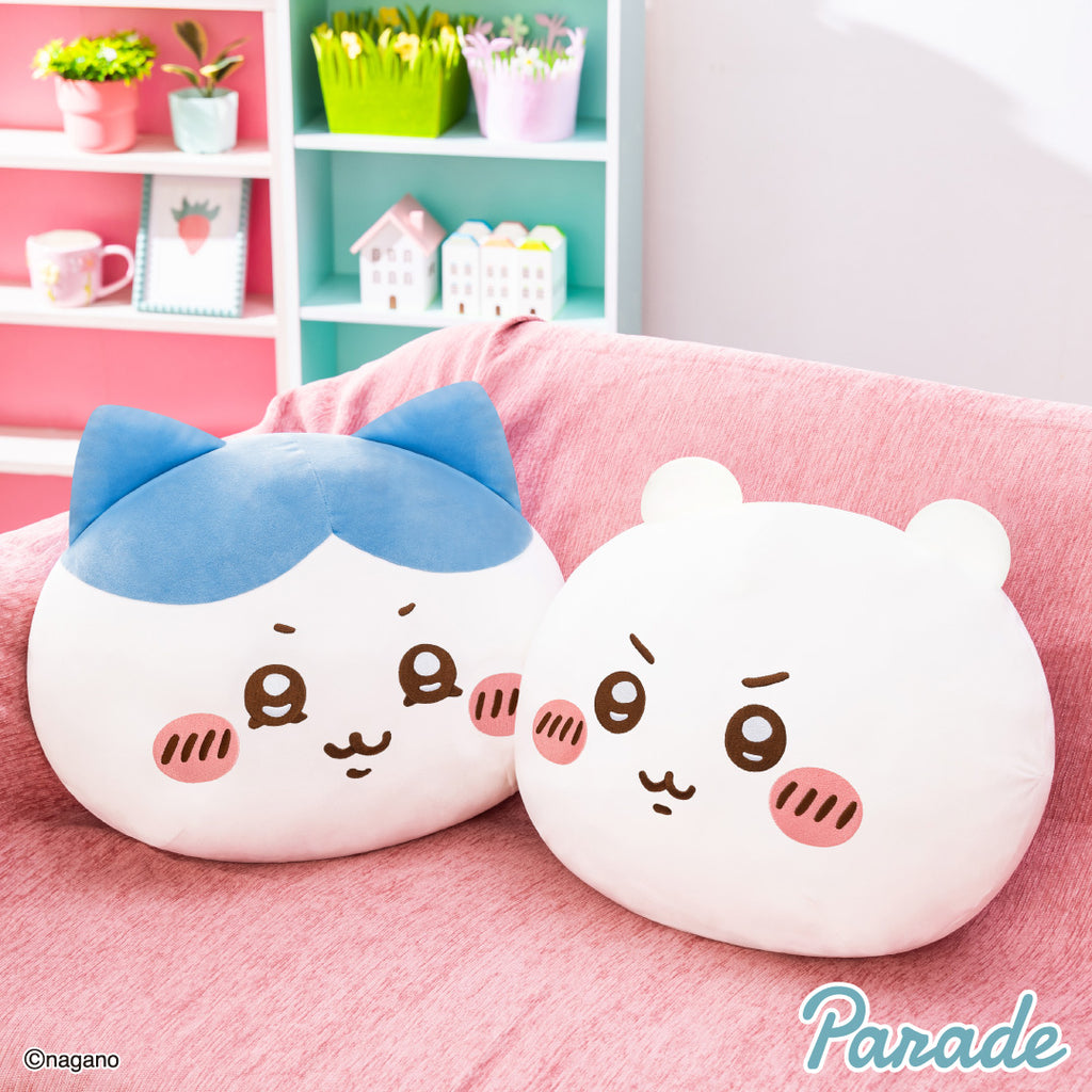 Chiikawa Mochiru Okao Super BIG Plush Toy ①