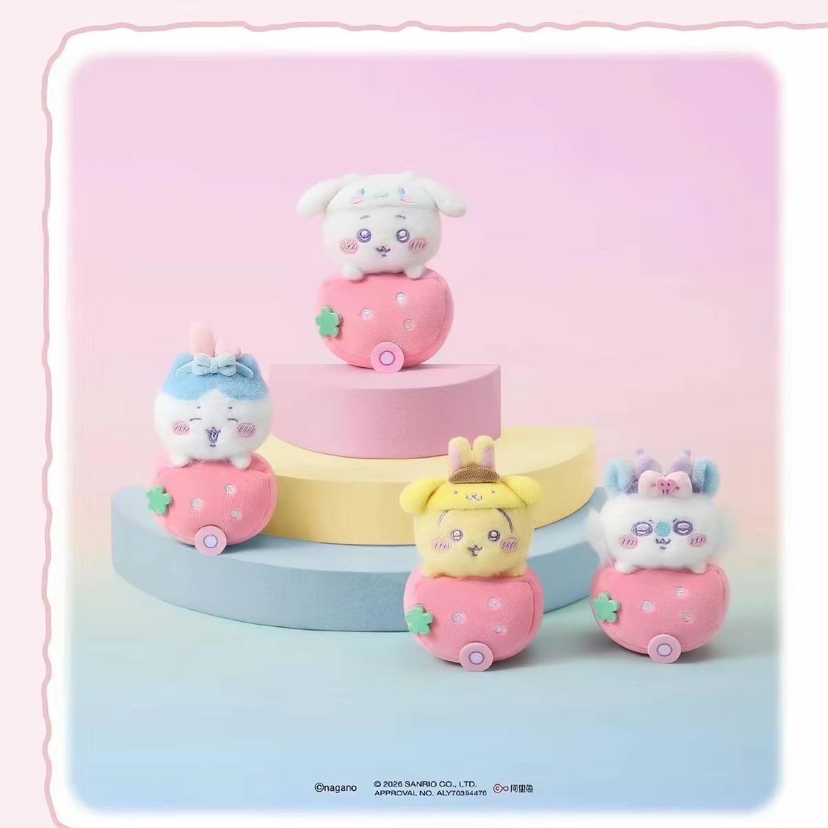 [Pre-Order]Chiikawa x Sanrio x Miniso Mascot 2