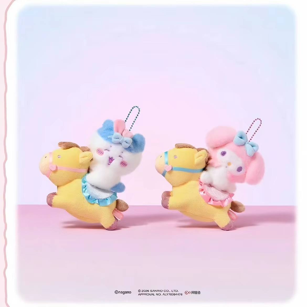 [Pre-Order]Chiikawa x Sanrio x Miniso Mascot 3