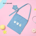 Chiikawa Denim Tote Bag Shoulder Handbag Crossbody Bag