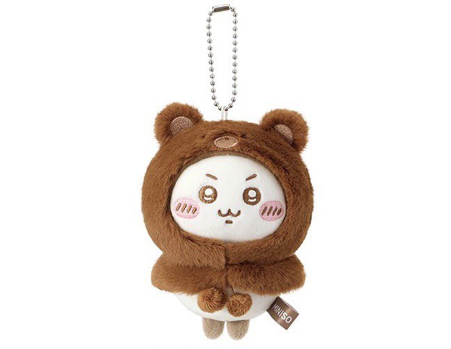 Miniso x Chiikawa Fluffy Bear Hood Mascot  (Chiikawa)