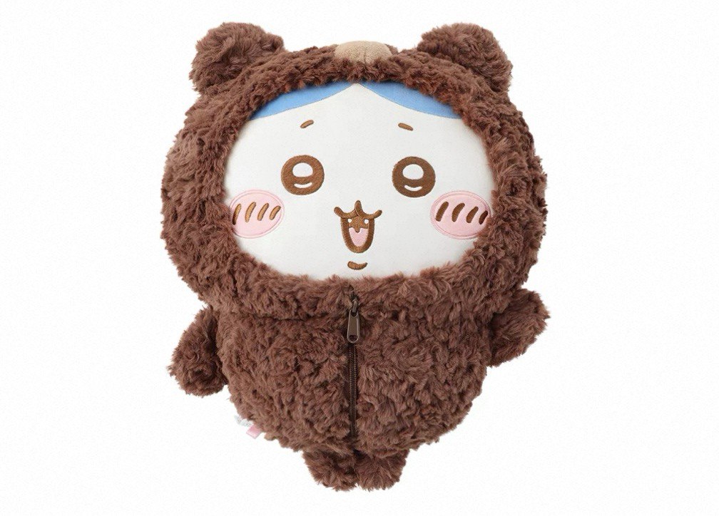 Miniso x Chiikawa Fluffy Bear Plush (50cm) (Hachiware)