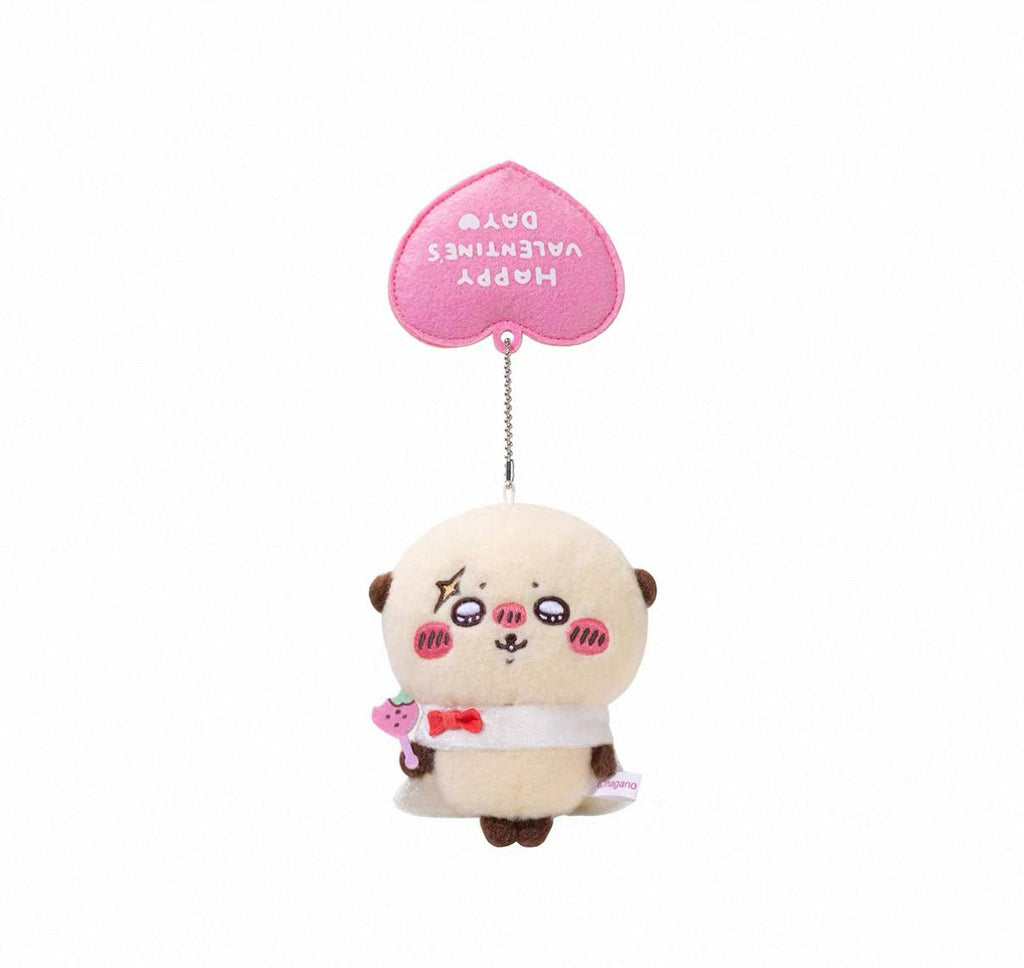 Chiikawa Valentine’s Day 2026 Plush Mascot Keychain (Rakko)