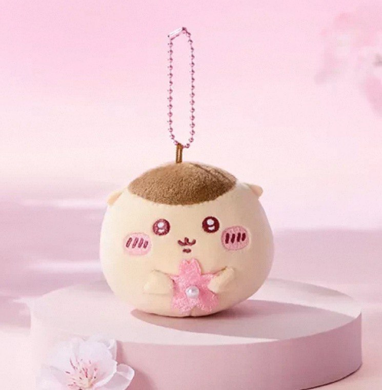 Llavero de peluche Miniso x Chiikawa Sakura Festival