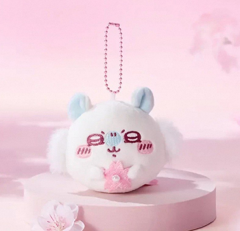 Llavero de peluche Miniso x Chiikawa Sakura Festival