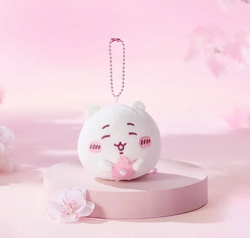 Llavero de peluche Miniso x Chiikawa Sakura Festival