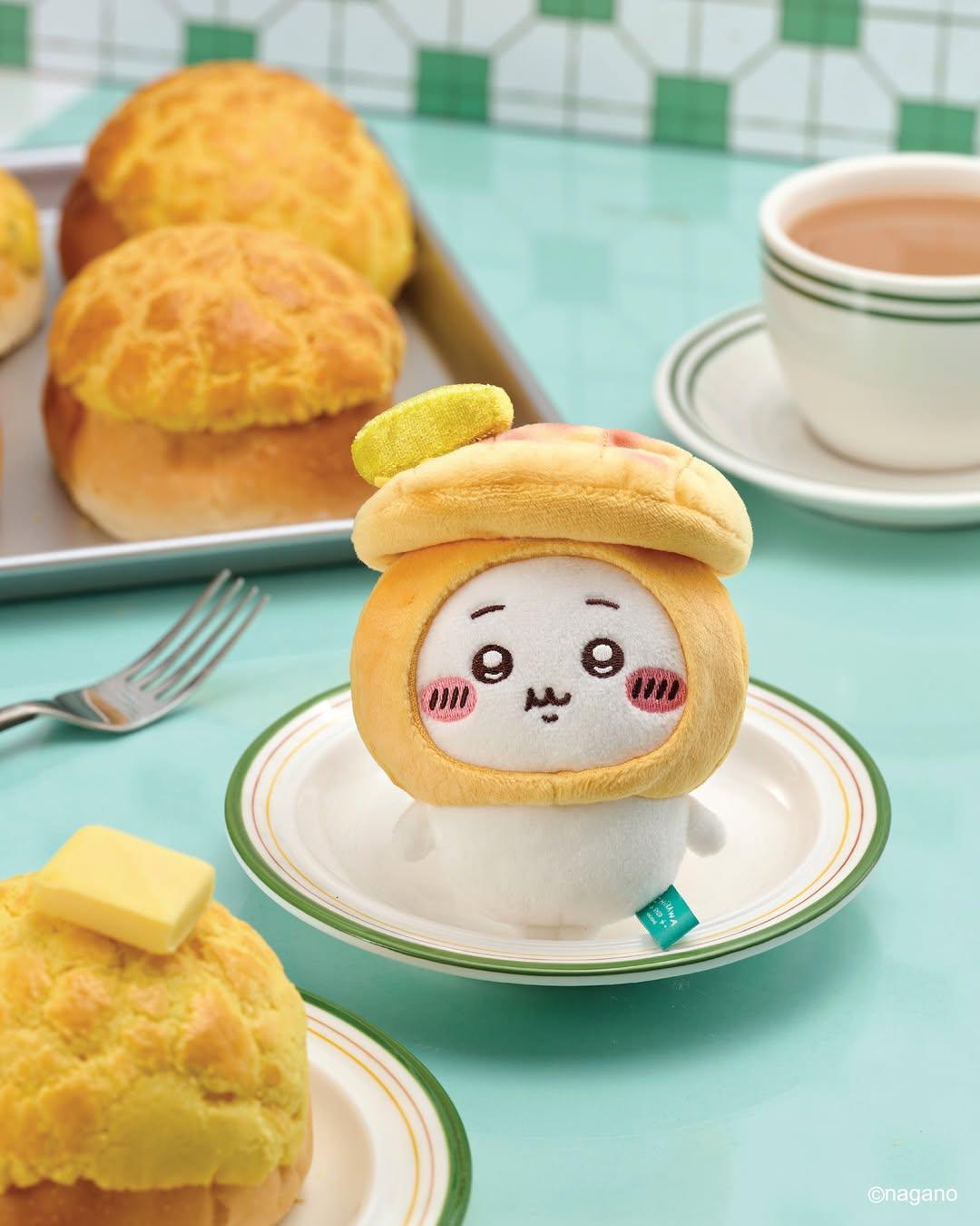 Chiikawa Hong Kong Limited Plush Mascot - Cha Chaan Teng (Restaurant) Series