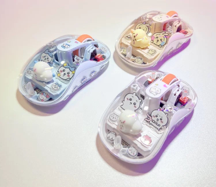 Chiikawa Clear Magnetic Wireless Charging Mouse