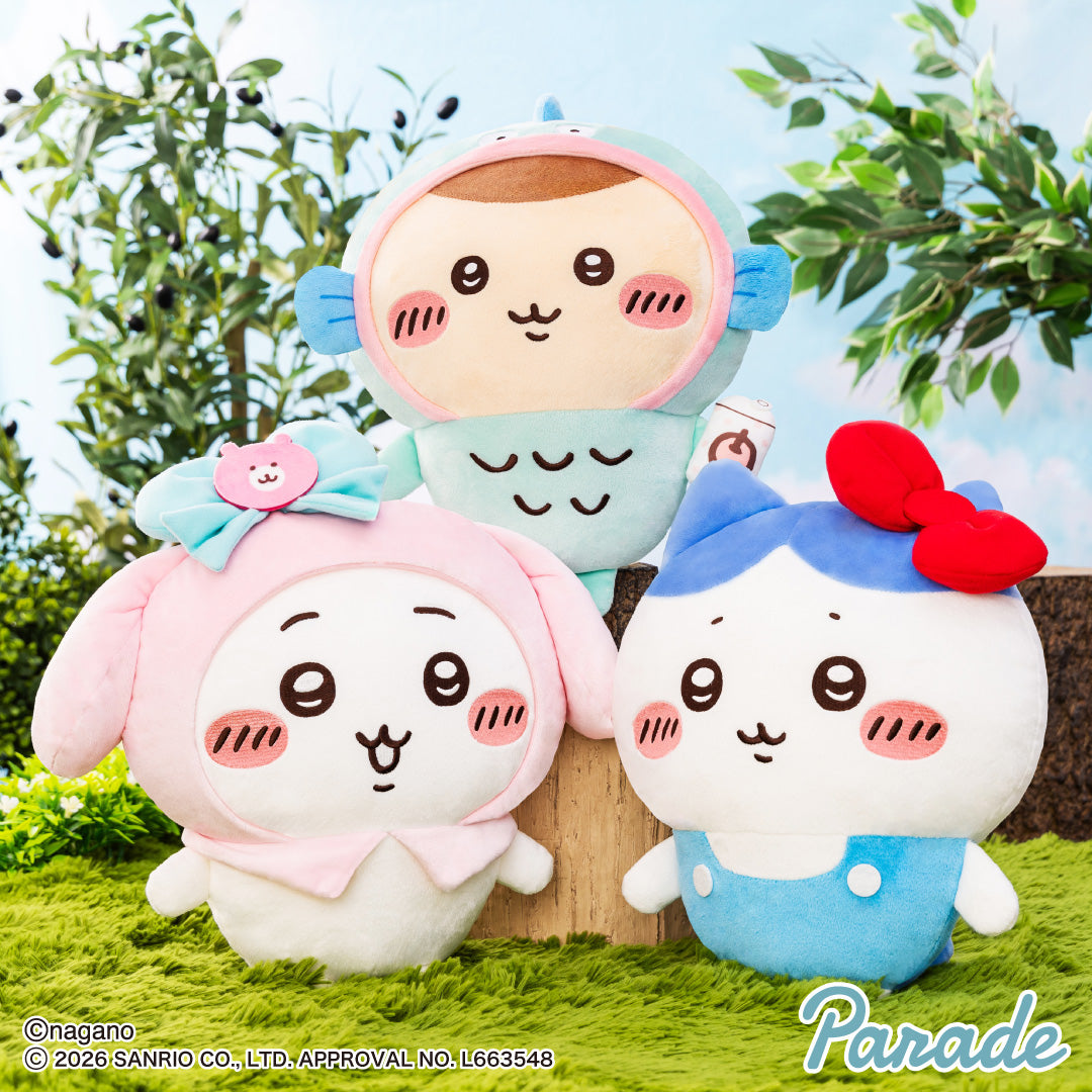 Chiikawa x Sanrio Characters Big Plush Toy