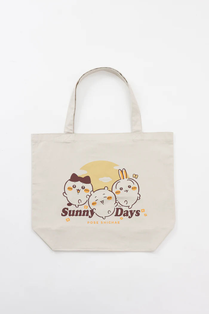 Chiikawa Tote Bag Sunny Days Sand Beige ONE