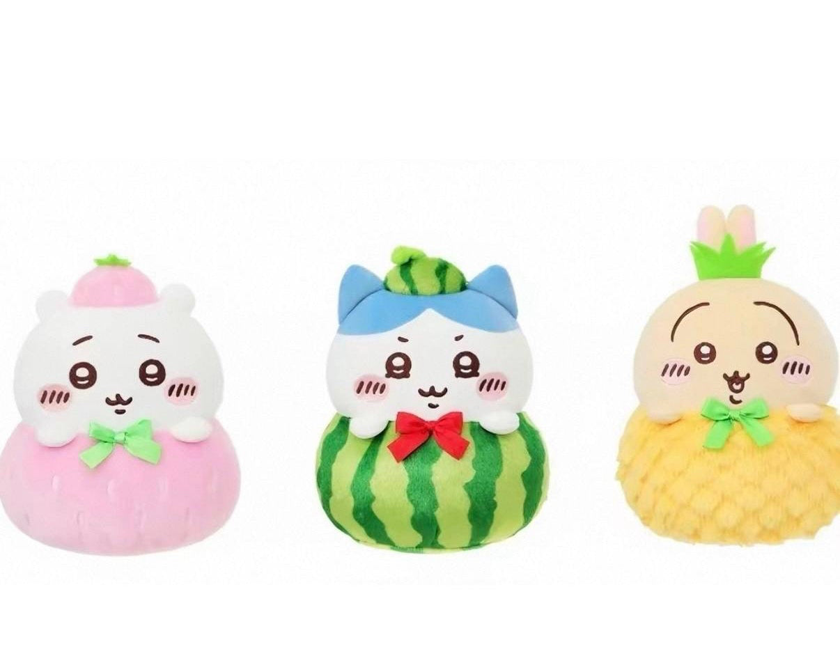 Chiikawa x Miniso Fruit Plush S