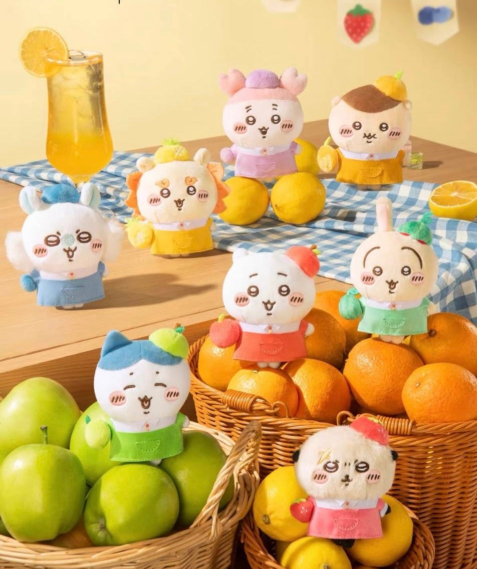 Chiikawa x Miniso Fruit Staff Mascot Plush