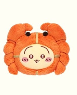 Chiikawa Hairy Crab Plush Charm Set