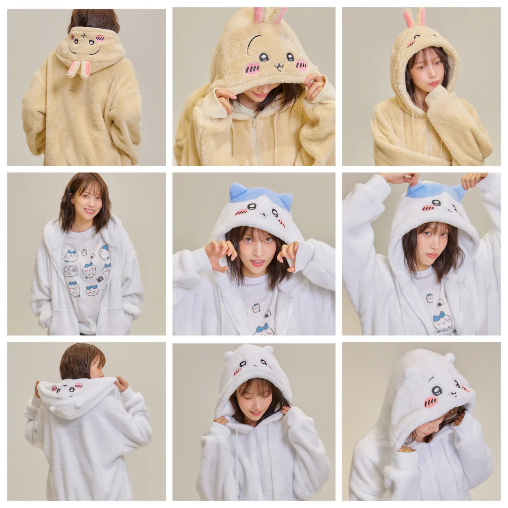 [Pre-order] Chiikawa Hooded Zip-Up