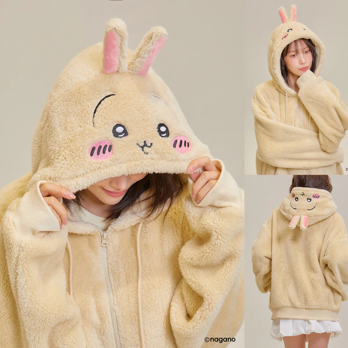 [Pre-order] Chiikawa Hooded Zip-Up