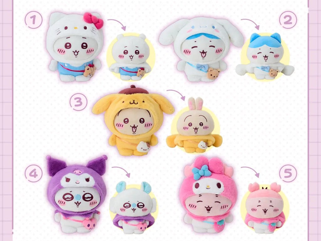 Chiikawa x Sanrio (Set for 5)