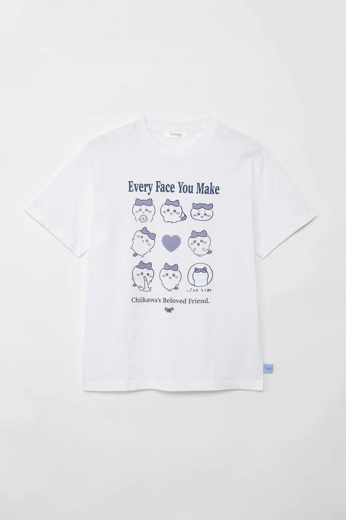 Chiikawa T-shirt Hachiware Series White